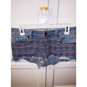 Roxy denim shorts
